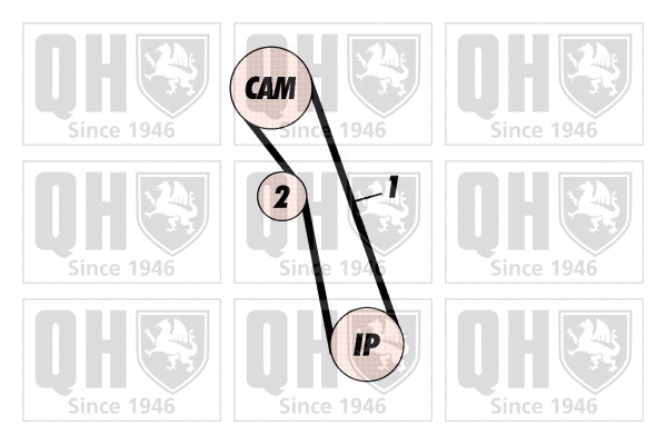 Timing Belt Kit (QBK562)
