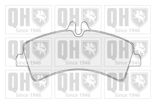 Brake Pad Set, disc brake (BP1553)