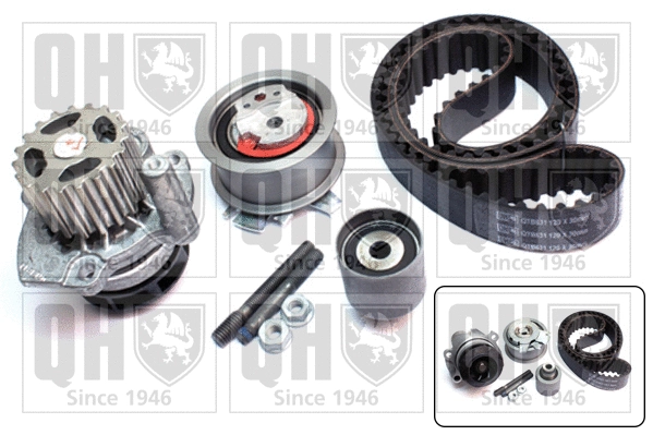 Water Pump & Timing Belt Kit (QBPK6253)