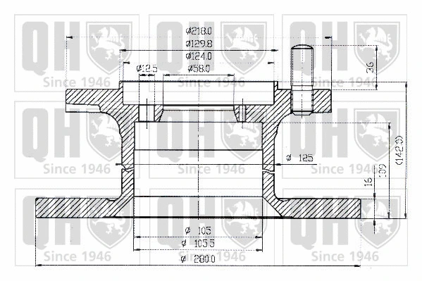 Brake Disc (BDC3513)