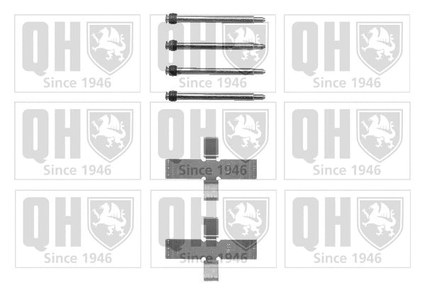 Accessory Kit, disc brake pad (BFK661)