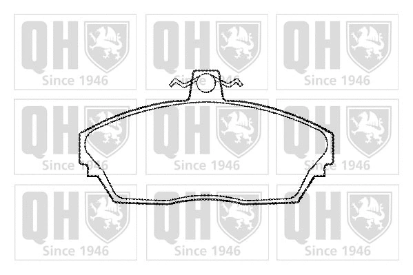 Brake Pad Set, disc brake (BP1183)