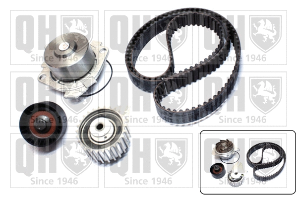 Water Pump & Timing Belt Kit (QBPK6100)