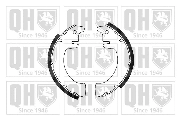 Brake Shoe Set (BS551)