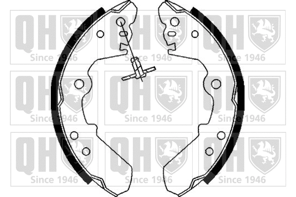 Brake Shoe Set (BS831)