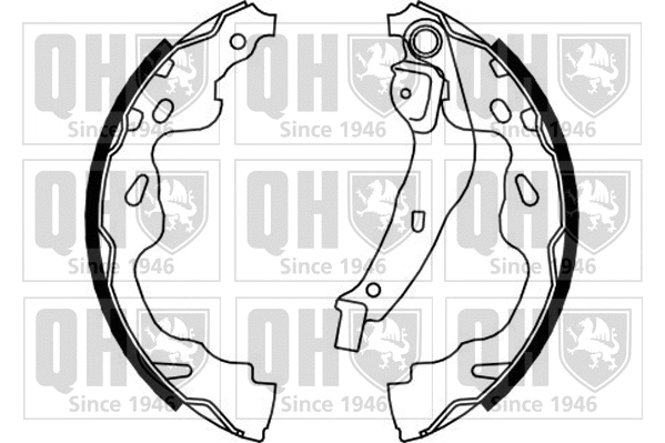 Brake Shoe Set (BS1155)