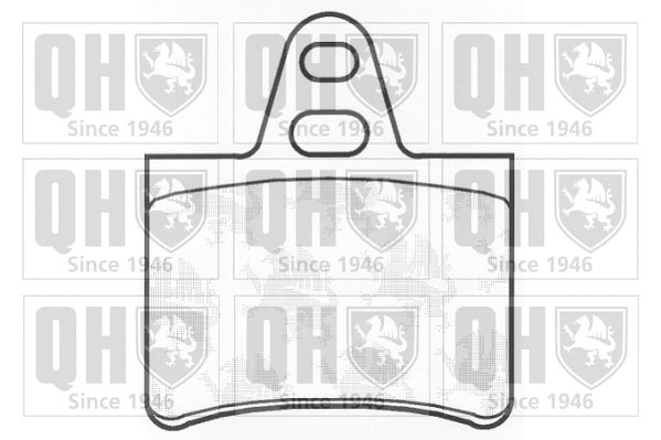 Brake Pad Set, disc brake (BP151)