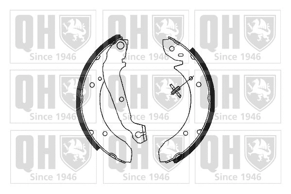 Brake Shoe Set (BS612)