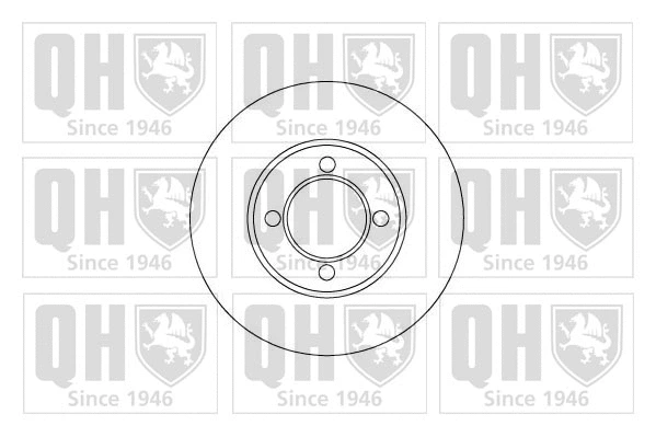Brake Disc (BDC3701)