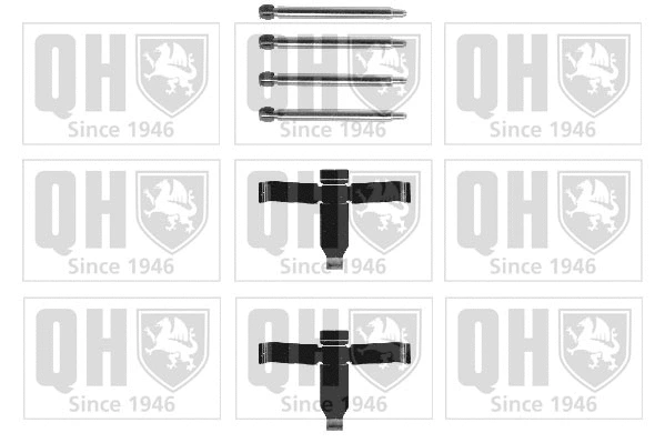 Accessory Kit, disc brake pad (BFK604)