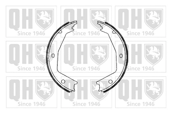 Brake Shoe Set, parking brake (BS1073)