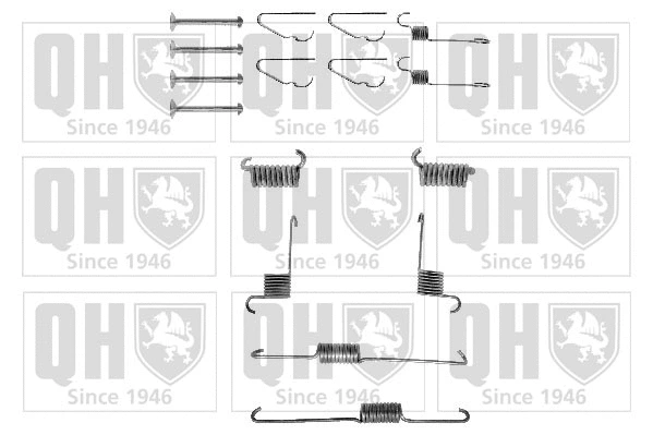Accessory Kit, brake shoes (BFK267)