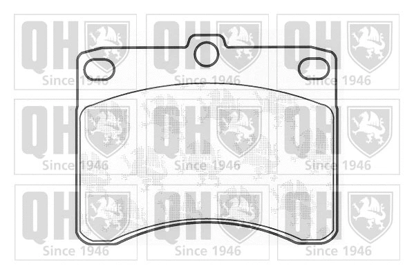 Brake Pad Set, disc brake (BP639)