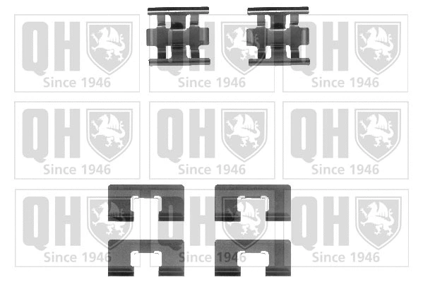 Accessory Kit, disc brake pad (BFK670)