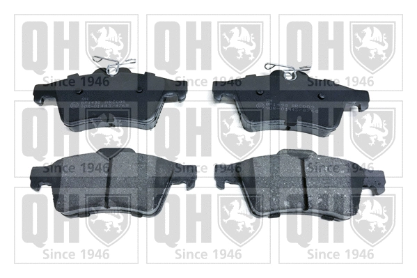 Brake Pad Set, disc brake (BP1498)