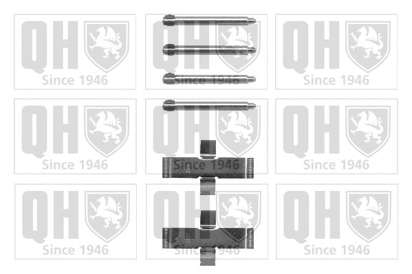 Accessory Kit, disc brake pad (BFK701)