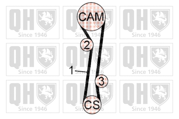 Timing Belt Kit (QBK623)