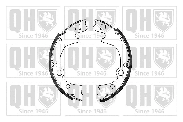 Brake Shoe Set (BS993)