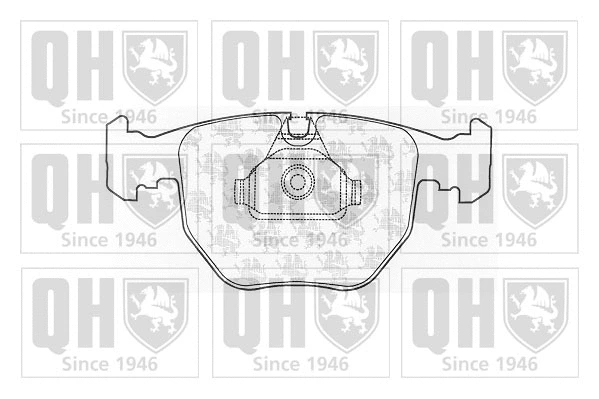 Brake Pad Set, disc brake (BP1052)