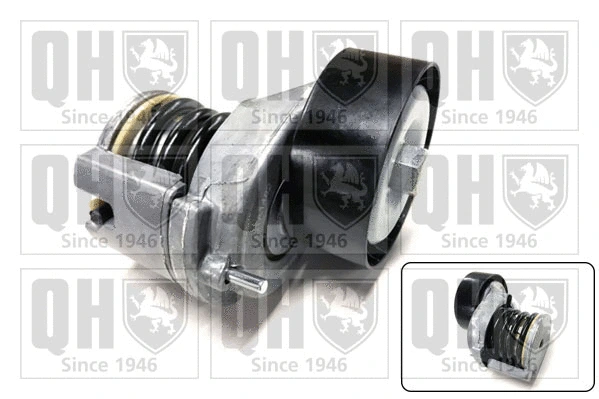 Tensioner Pulley, V-ribbed belt (QTA1482)