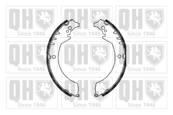 Brake Shoe Set (BS730)