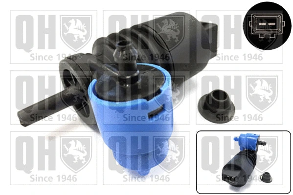 Washer Fluid Pump, window cleaning (QWP037)