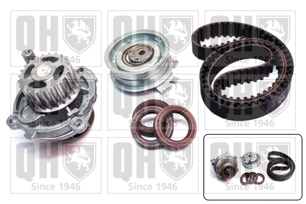 Water Pump & Timing Belt Kit (QBPK2681)