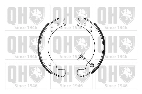 Brake Shoe Set (BS511)