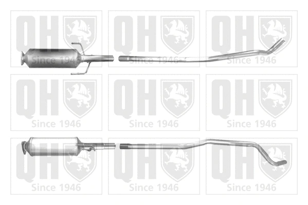 Soot/Particulate Filter, exhaust system (QDPF11020P)