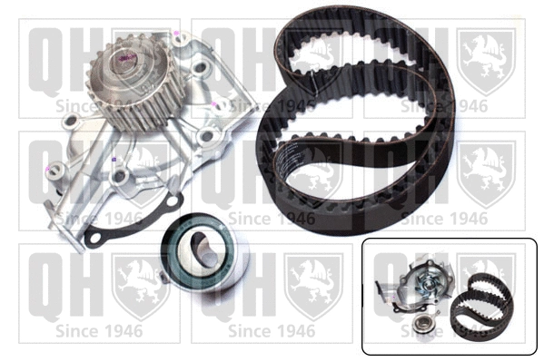 Water Pump & Timing Belt Kit (QBPK6480)