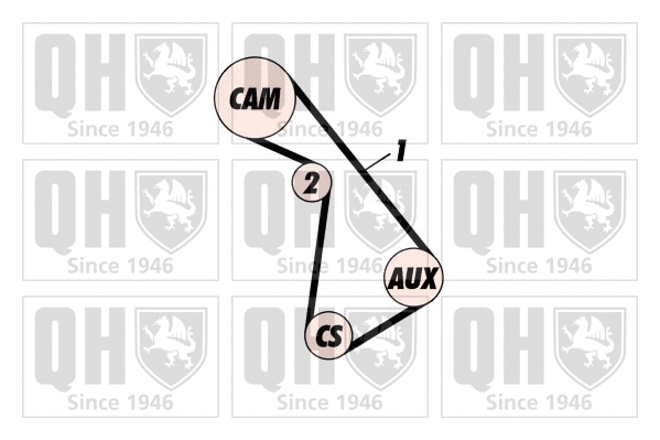 Timing Belt Kit (QBK356)