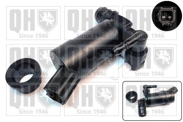 Washer Fluid Pump, window cleaning (QWP091)