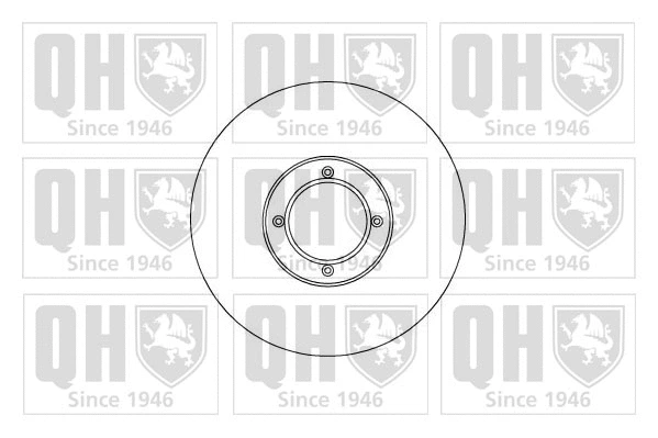 Brake Disc (BDC3709)