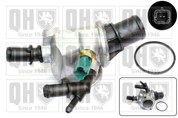 Thermostat, coolant (QTH653K)