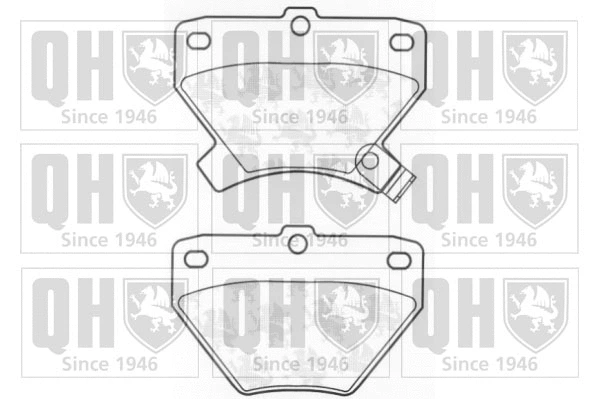 Brake Pad Set, disc brake (BP1229)