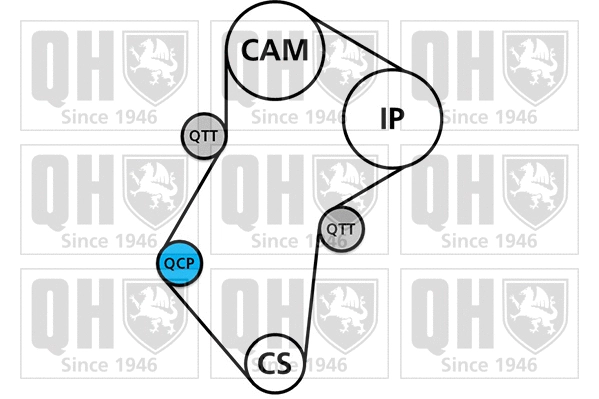 Timing Belt Kit (QBK107)