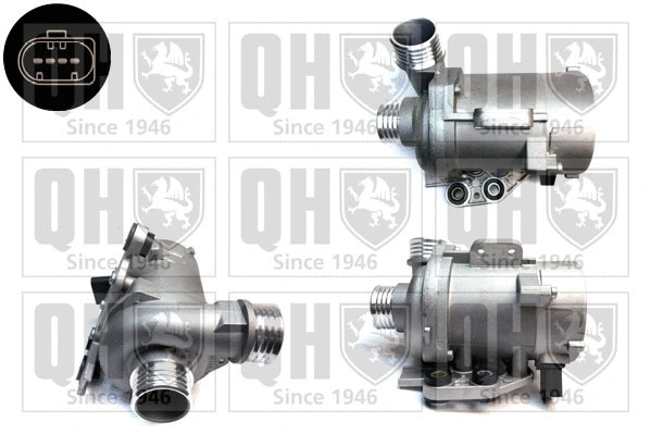 Water Pump, engine cooling (QCP3928)