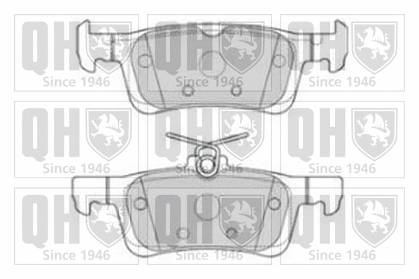 Brake Pad Set, disc brake (BP1831)