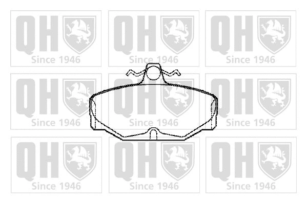 Brake Pad Set, disc brake (BP364)