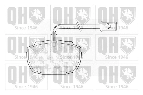 Brake Pad Set, disc brake (BP226)