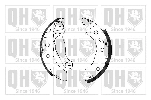 Brake Shoe Set (BS933)