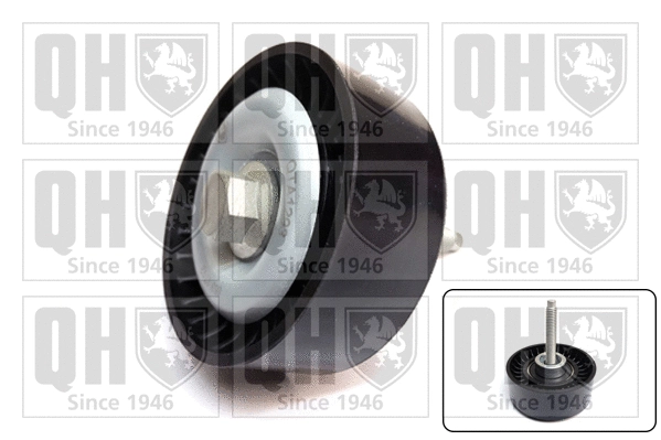Deflection/Guide Pulley, V-ribbed belt (QTA1293)