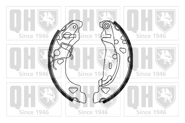 Brake Shoe Set (BS1115)