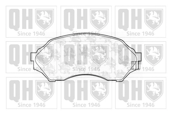 Brake Pad Set, disc brake (BP1094)