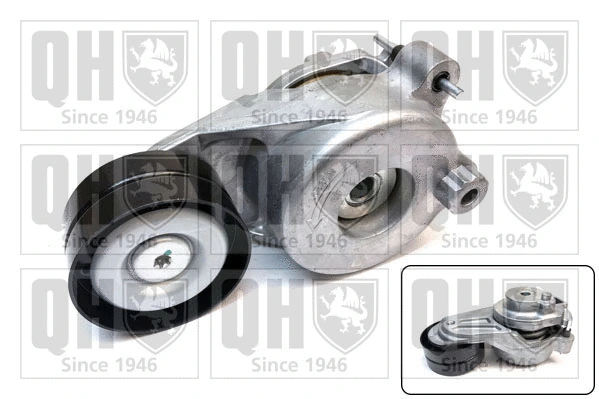 Tensioner Pulley, V-ribbed belt (QTA1653)