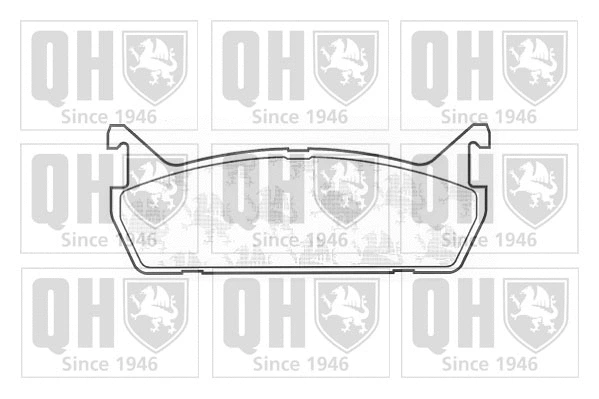 Brake Pad Set, disc brake (BP565)