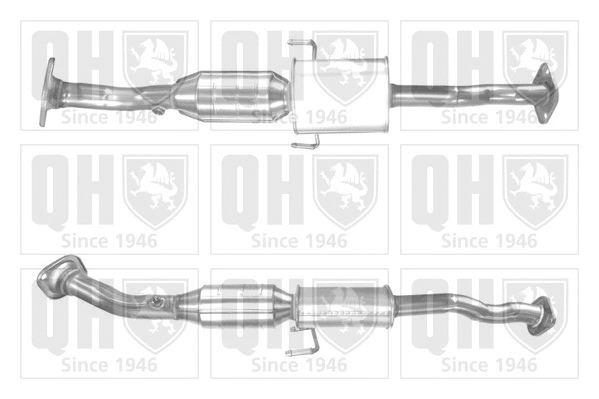 Catalytic Converter (QCAT91884H)