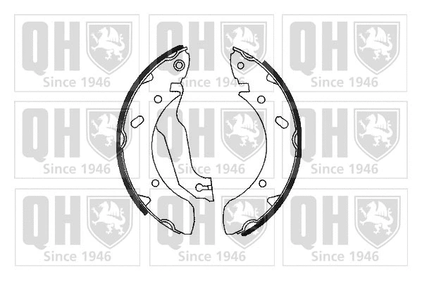 Brake Shoe Set (BS924)