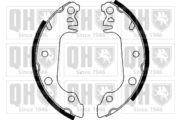 Brake Shoe Set (BS545)