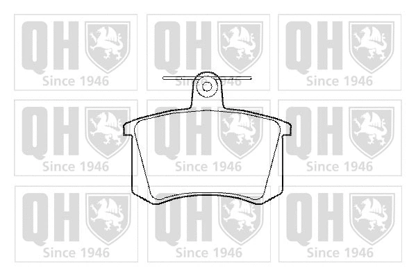 Brake Pad Set, disc brake (BP685)